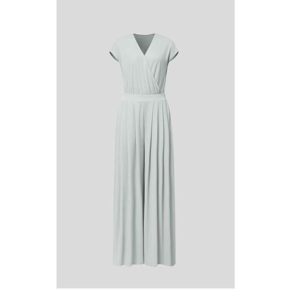 Halara Womens V-Neck Pleated Maxi Dress - Picture 2 of 7